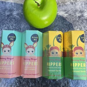 Sonny Angel HIPPERS 2 Animal + 2 Harvest Series Sealed Blind Boxes 4 Total